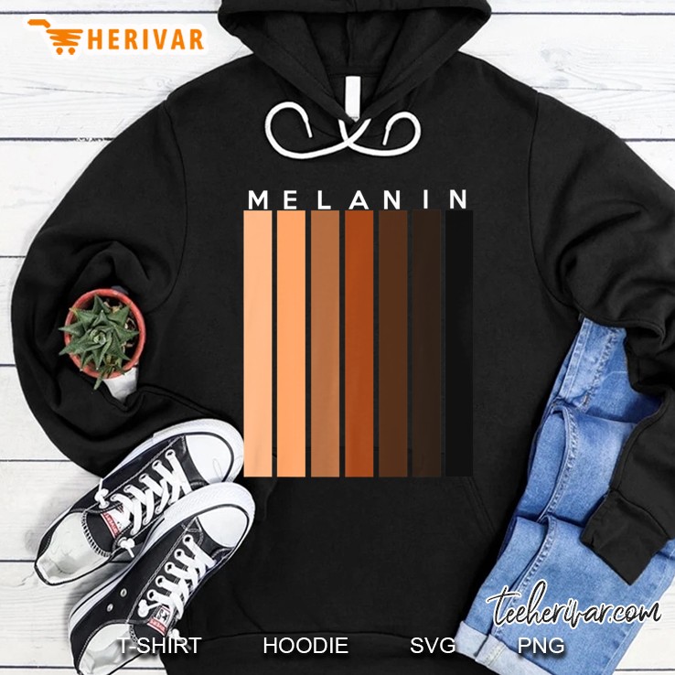 Oheneba Melanin Shades Black Pride Gift Hoodie