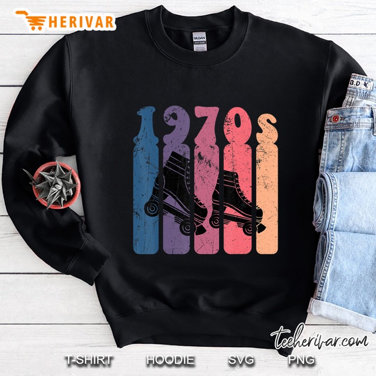 Roller Disco 70S Skates Sweatshirt