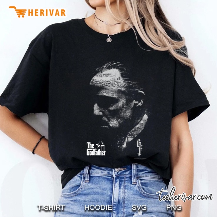 The Godfather Don Vito Corleone Profile Portrait Ladies Tee