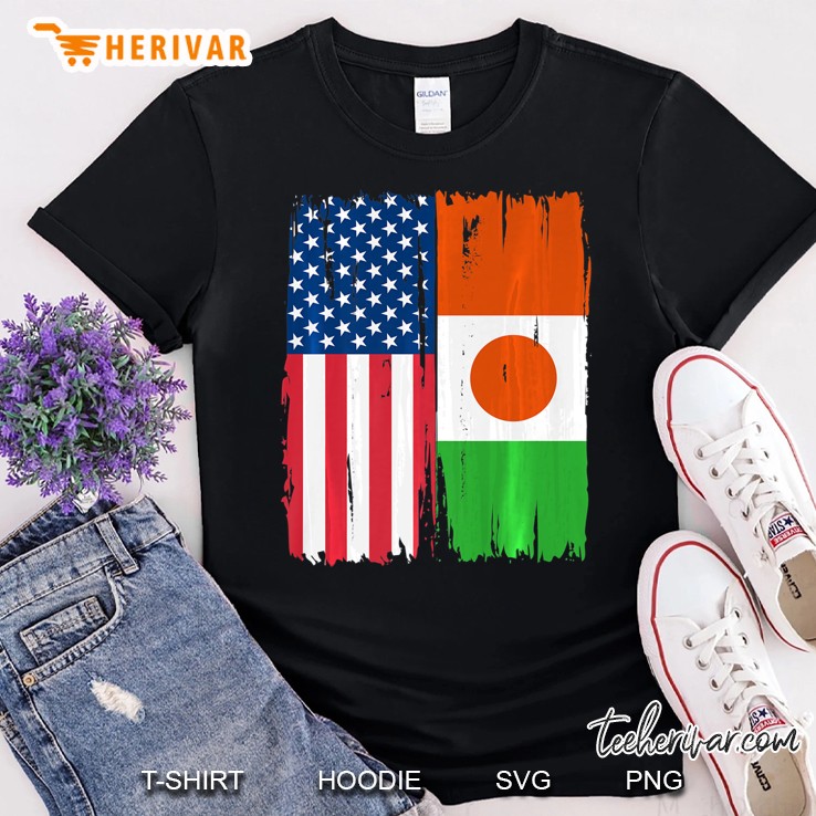 Usa Niger Flag Shirt