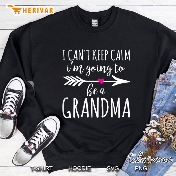 Womens I Can't Keep Calm I'm Going To Be A Grandma Again Mugs