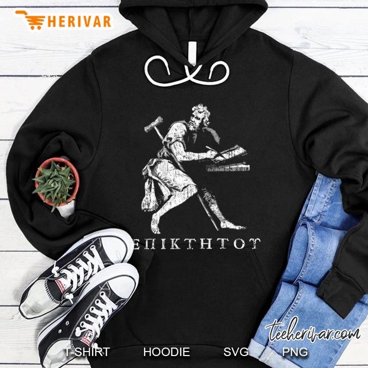 Epictetus Slim Fit Hoodie