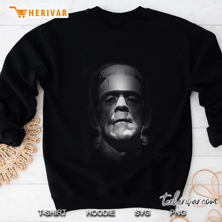 Frankenstein Monster Boris Karloff Face Classic Sweatshirt
