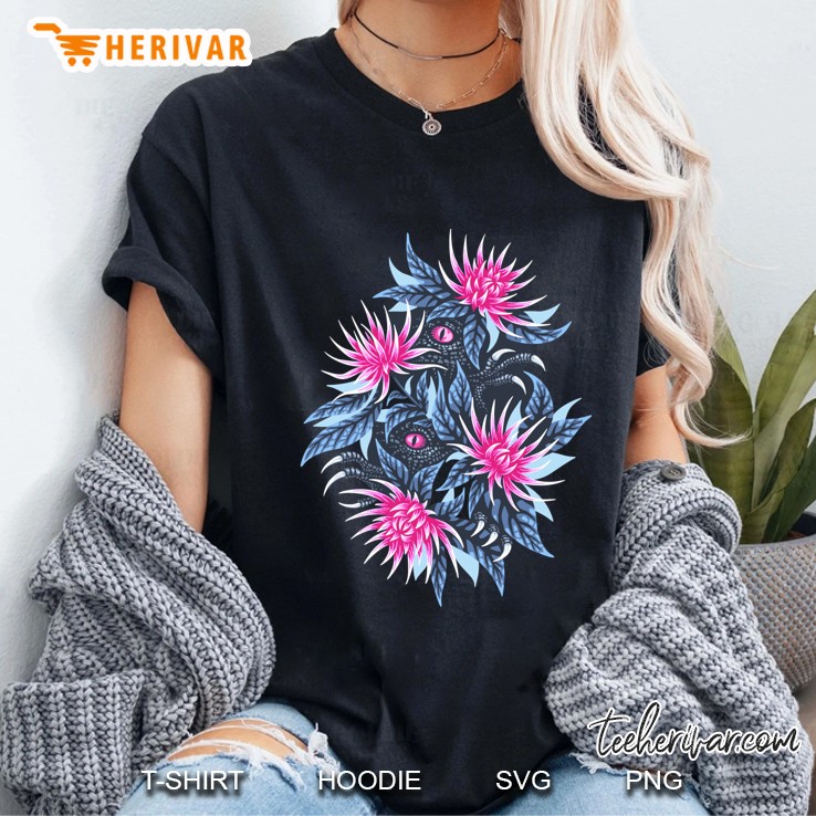 Hidden Creatures - Pink Grey Classic Ladies Tee