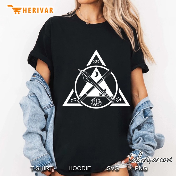 Kali Filipino Martial Arts Emblem Slim Fit Ladies Tee