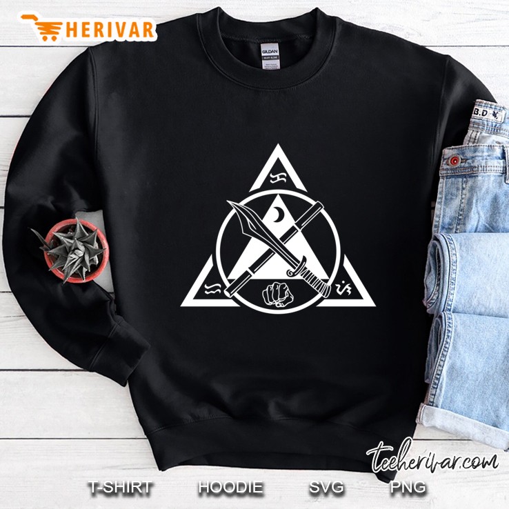 Kali Filipino Martial Arts Emblem Slim Fit Sweatshirt
