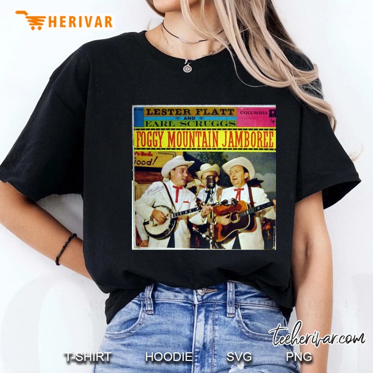 Lester Flatt And Earl Scruggs, Foggy Mountain Jamboree Classic Ladies Tee