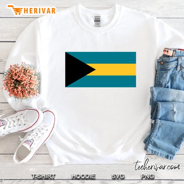 Bahamas Flag Mini Skirt - Dress Slim Fit Sweatshirt
