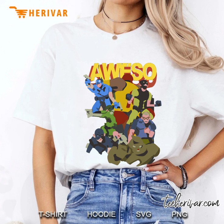 Captain Spirit Aweso Classic Ladies Tee