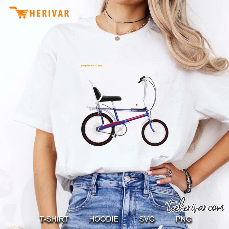 Classic Raleigh Chopper Mk 2 (Ultra Violet) Classic Ladies Tee