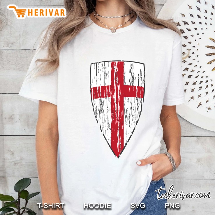 Crusader Knights Templar Cross Slim Fit Ladies Tee