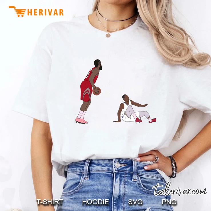 James Harden Crossover On Wesley Johnson Classic Ladies Tee