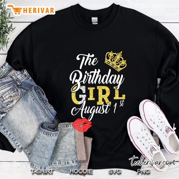 The Birthday Girl August 1st Crown Lips Version Mugs