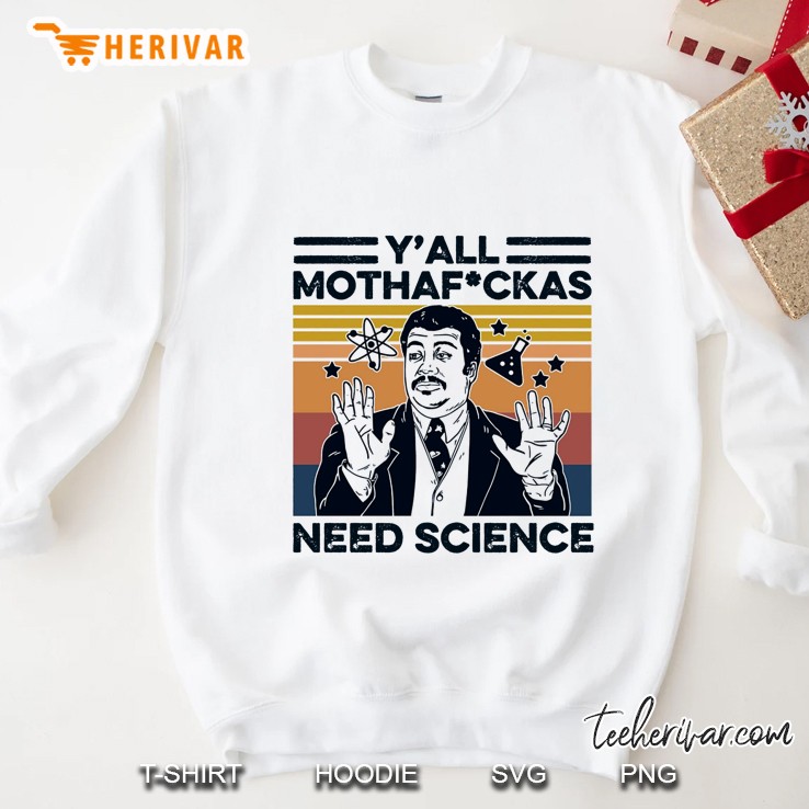 Y'all Mothaf*Ckas Need Science Neil Degrasse Tyson Vintage Version Mugs