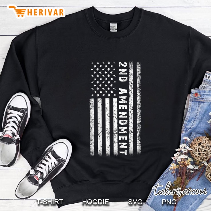 American Flag Shirt 2Nd Amendmen Gift Sweatshirt
