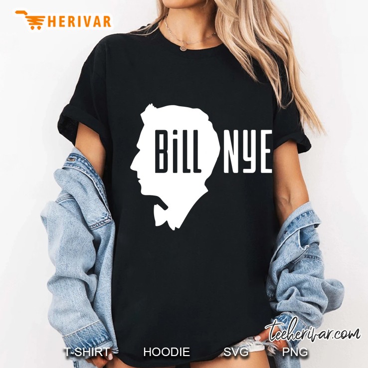 Bill Nye Silhouette Logo Hoodie