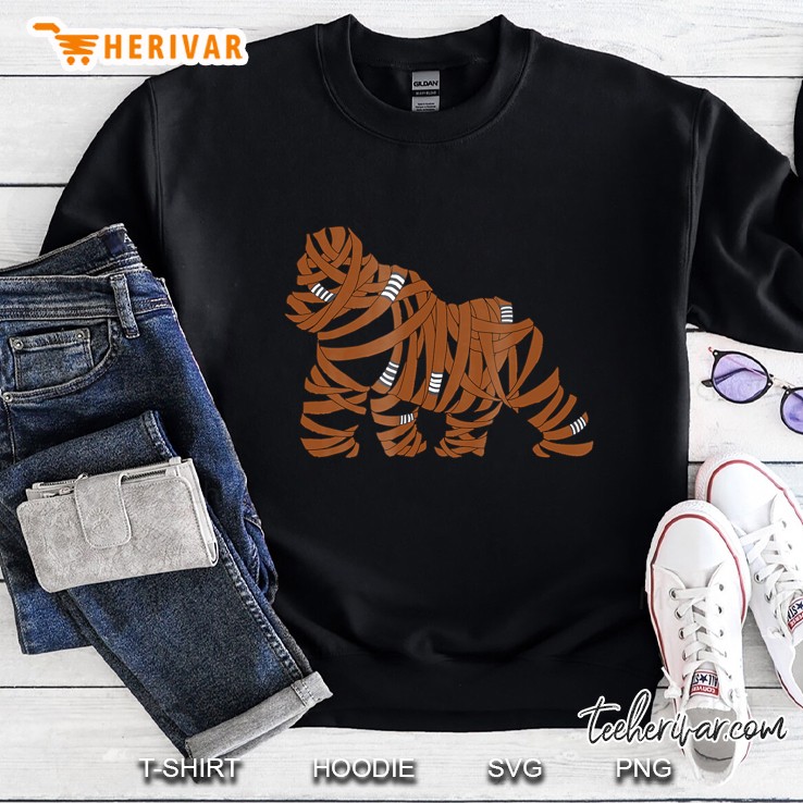 Bjj Jiu Jitsu Belt Gorilla - Brown Sweatshirt