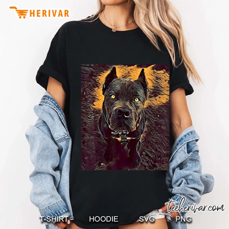 Cane Corso Italian Mastiff Dog Ladies Tee