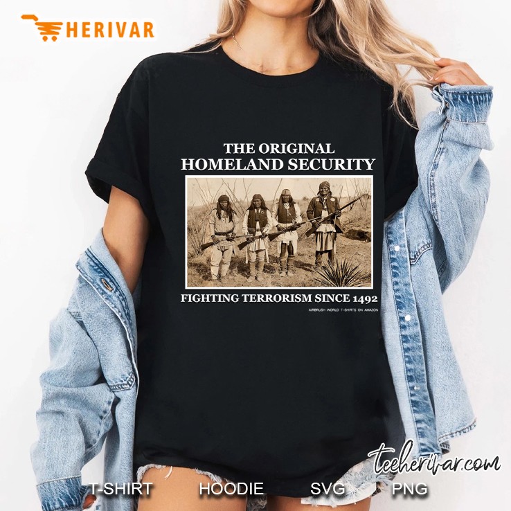 Homeland Security Fighting Terrorism Since 1492 Pullover Hoodie