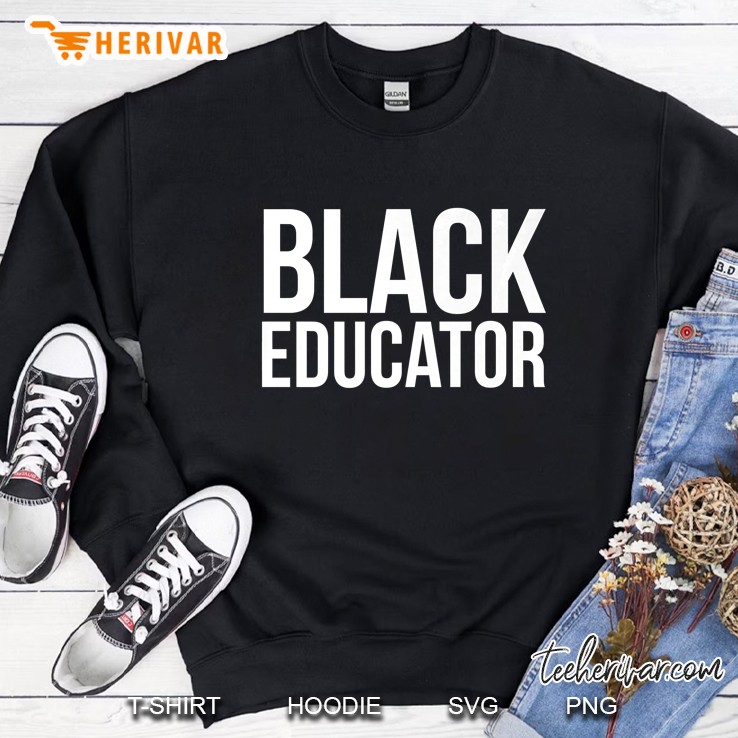 Mens Black Educator Mugs