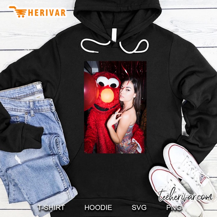 Mens Sasha Grey Graphic Tshirt Hoodie