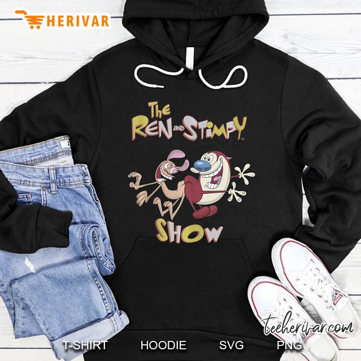 Nickelodeon Ren And Stimpy Show Title Tank Top Hoodie