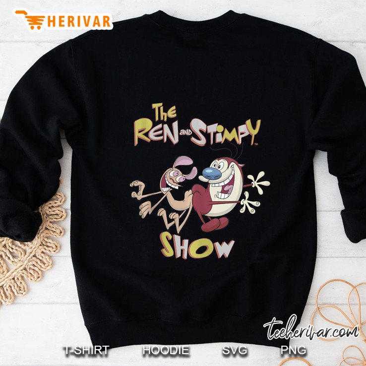 Nickelodeon Ren And Stimpy Show Title Tank Top Sweatshirt
