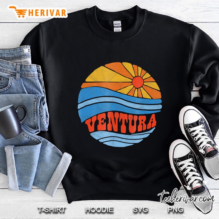 Retro Ventura California Hippie Beach Bum Surf Vintage Shirt Sweatshirt