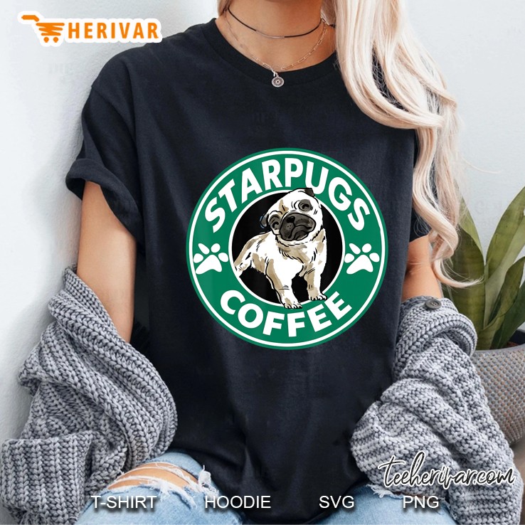 Vintage Starpugs Coffee Novelty Ladies Tee