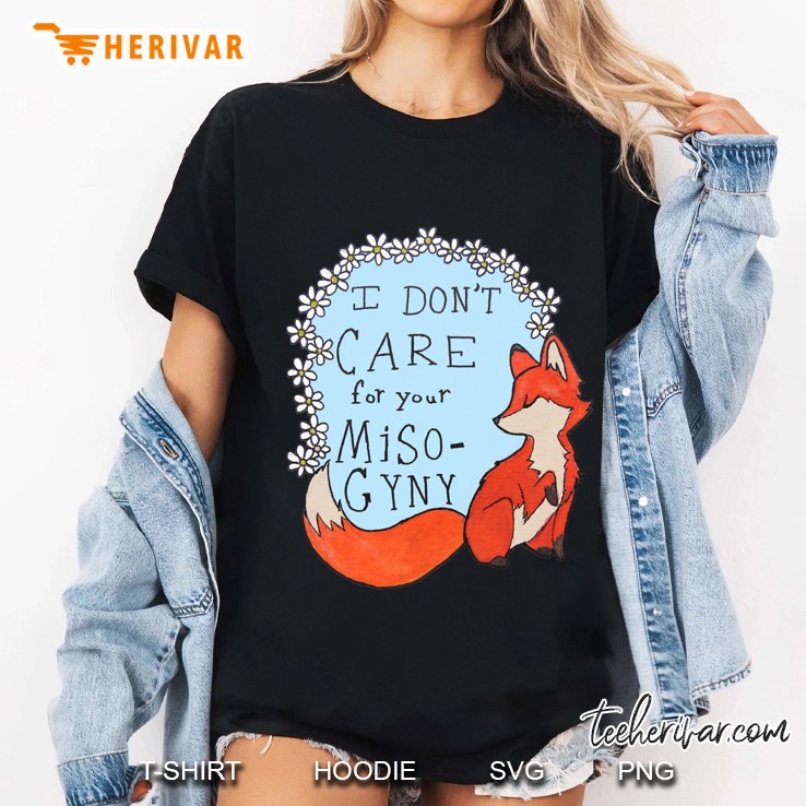 Feminist Fox Fitted Ladies Tee