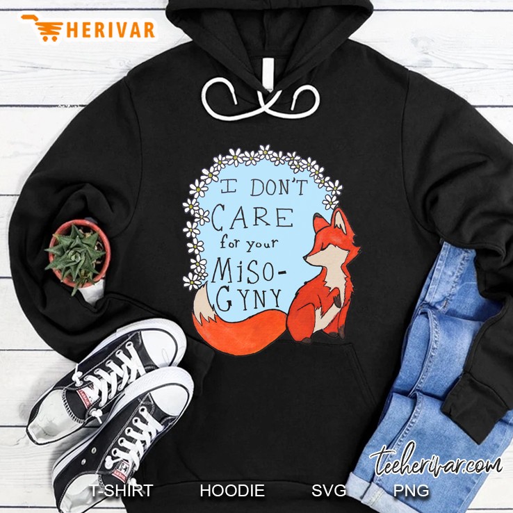 Feminist Fox Fitted Hoodie