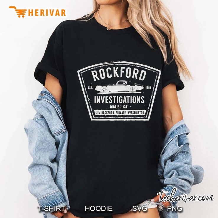 Rockford Investigations - Rockford Files Tri-Blend Ladies Tee