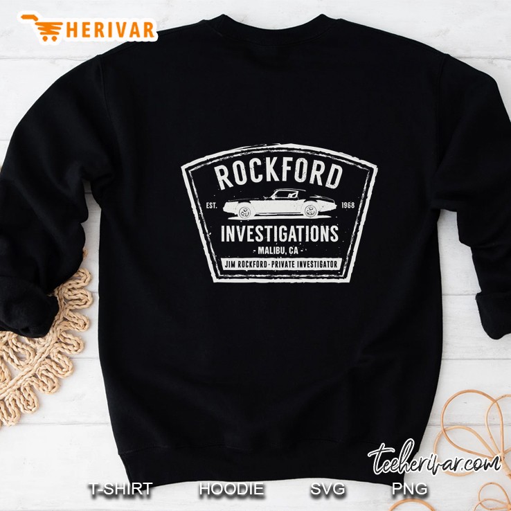 Rockford Investigations - Rockford Files Tri-Blend Sweatshirt