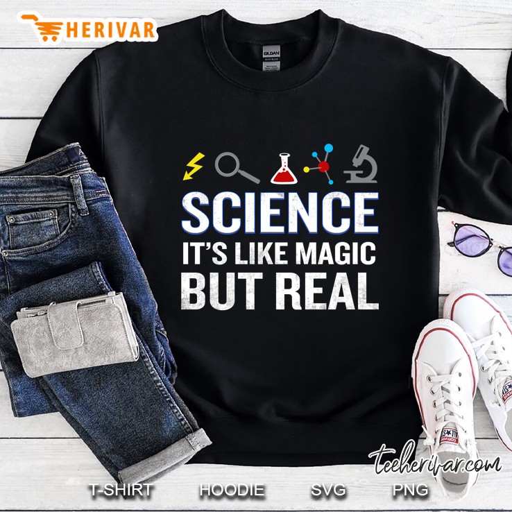 Science It'S Like Magic But Real Funny Quote Nerd Classic Mugs