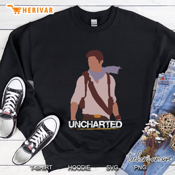 Uncharted - Minimalist Art Slim Fit Sweatshirt
