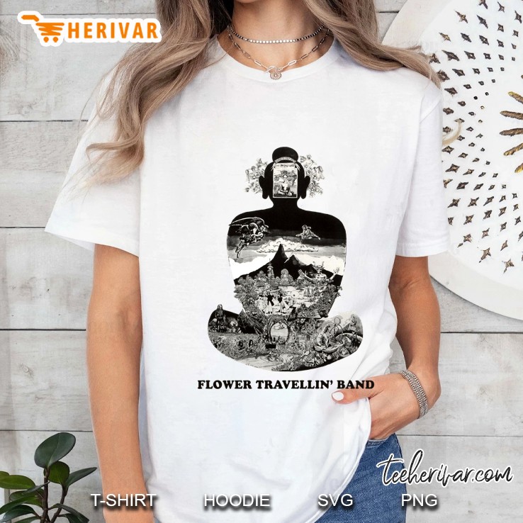 Flower Travellin Band Shirt! Ladies Tee