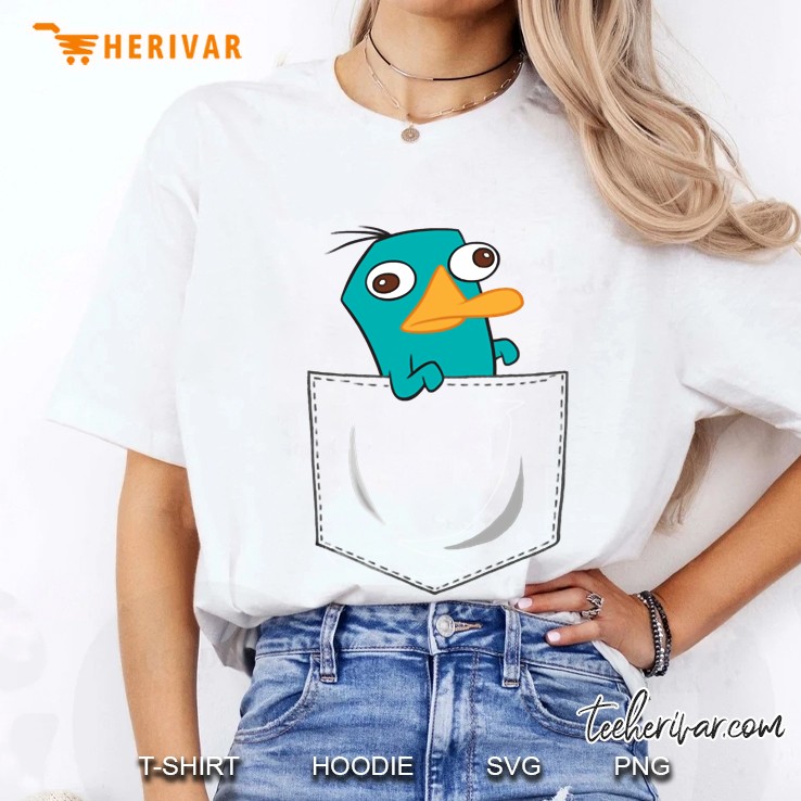 Perry The Platypus Pocket Ladies Tee