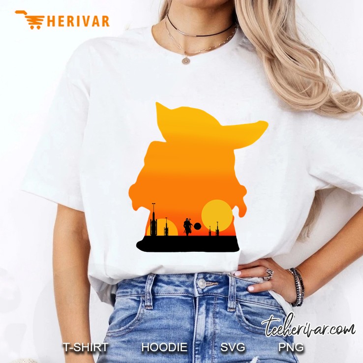 Silhoute Sunset Ladies Tee