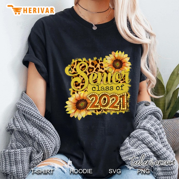 Class Of 2021 Senior Graduated Students Graduation Gift Ladies Tee