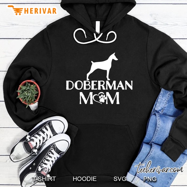 Doberman Mom Pullover Hoodie