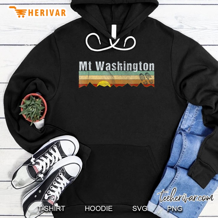 Mt Washington - Vintage Mt Washington Hiking Tee Gift Hoodie