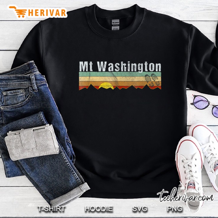 Mt Washington - Vintage Mt Washington Hiking Tee Gift Sweatshirt