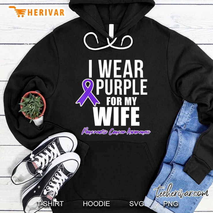 Pancreatic Cancer Shirt For Wife Cancer Awareness Products Mugs