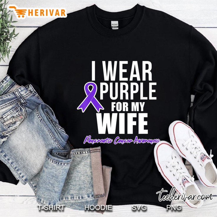 Pancreatic Cancer Shirt For Wife Cancer Awareness Products Mugs