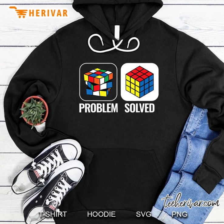 Problem Solved Speed Cubing Puzzle Cube Shirt Mugs