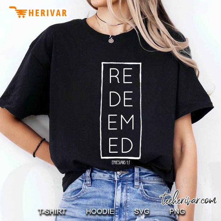 Redeemed Deluxe Vintage Distressed Christian Ladies Tee