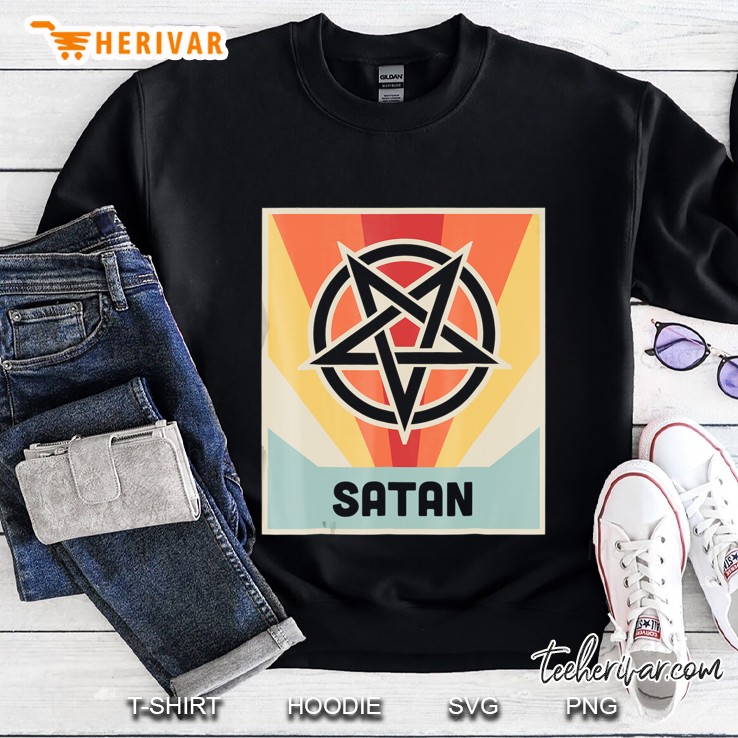 Retro Vintage Satan Pentagram Sweatshirt