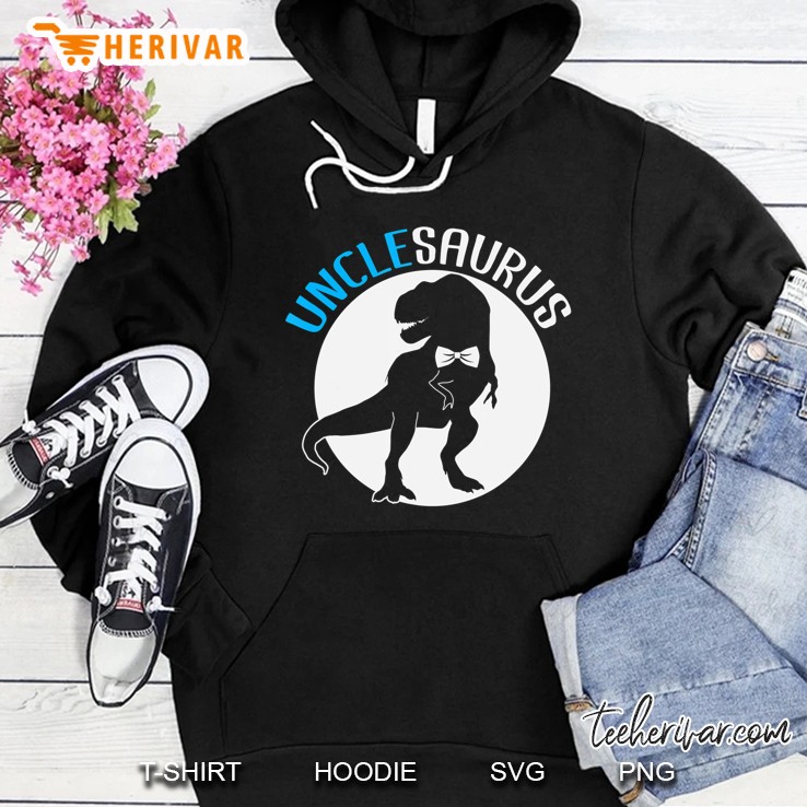 Unclesaurus Uncle Saurus Men Boys Funny Cute Dino Lover Gift Hoodie