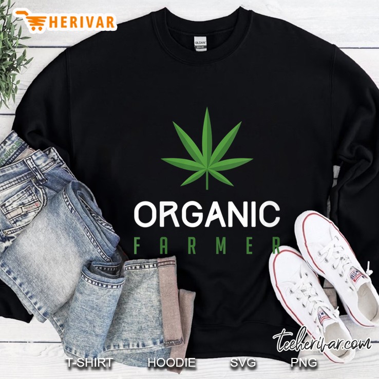 Womens Cannabis Funny Organic Farmer Weed Thc 420 Marijuana Gift V-Neck Mugs