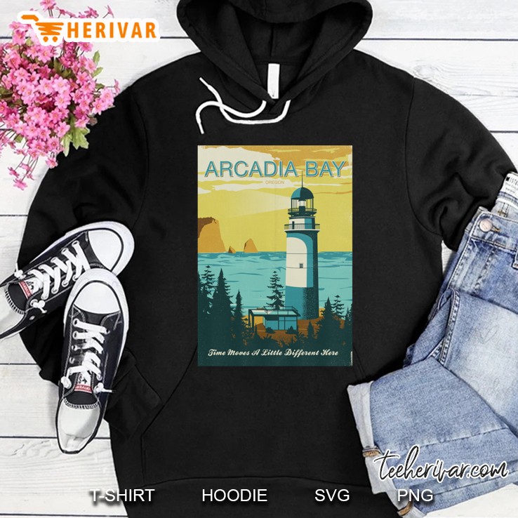 Arcadia Bay - Vintage Tourism Poster Classic Hoodie